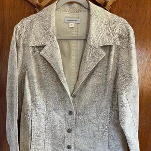 Christopher & Banks Jacket XL Beige